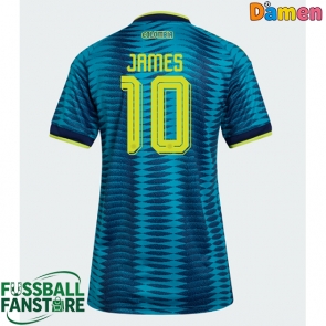 Kolumbien James Rodriguez #10 Replik Auswärtstrikot Damen WM 2026 Kurzarm